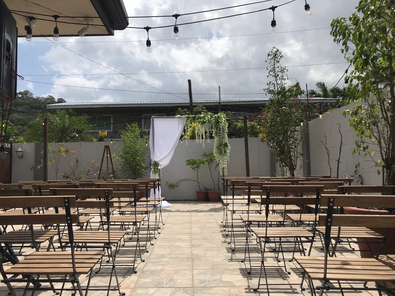 Backyard Vow Renewal – with decor and rentals by Perched!, photo 3